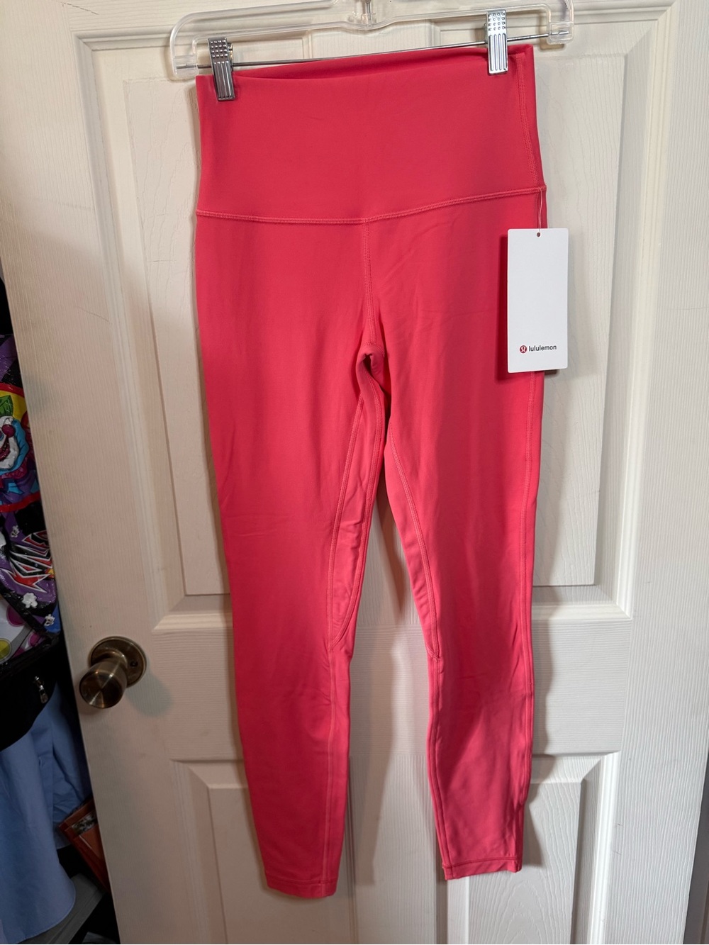 Lululemon Align Coral Pink Leggings 28” Woman’s Size 6 New!